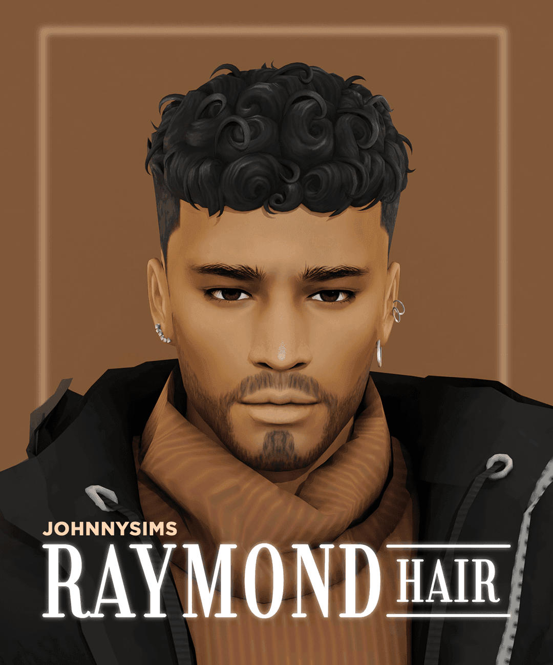 Скриншот мода Прическа Raymond Hair